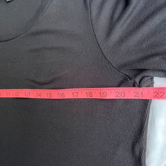 INC Womens Black Chevron Contrast Trim Pullover Tunic Sweater Top XXL BHFO 1313 - Picture 14 of 16